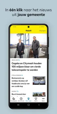 Het Belang van Limburg -Nieuws android App screenshot 1