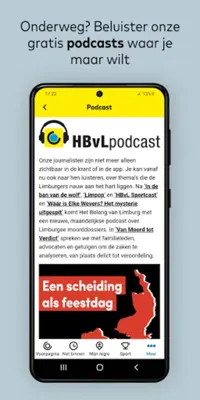 Het Belang van Limburg -Nieuws android App screenshot 3